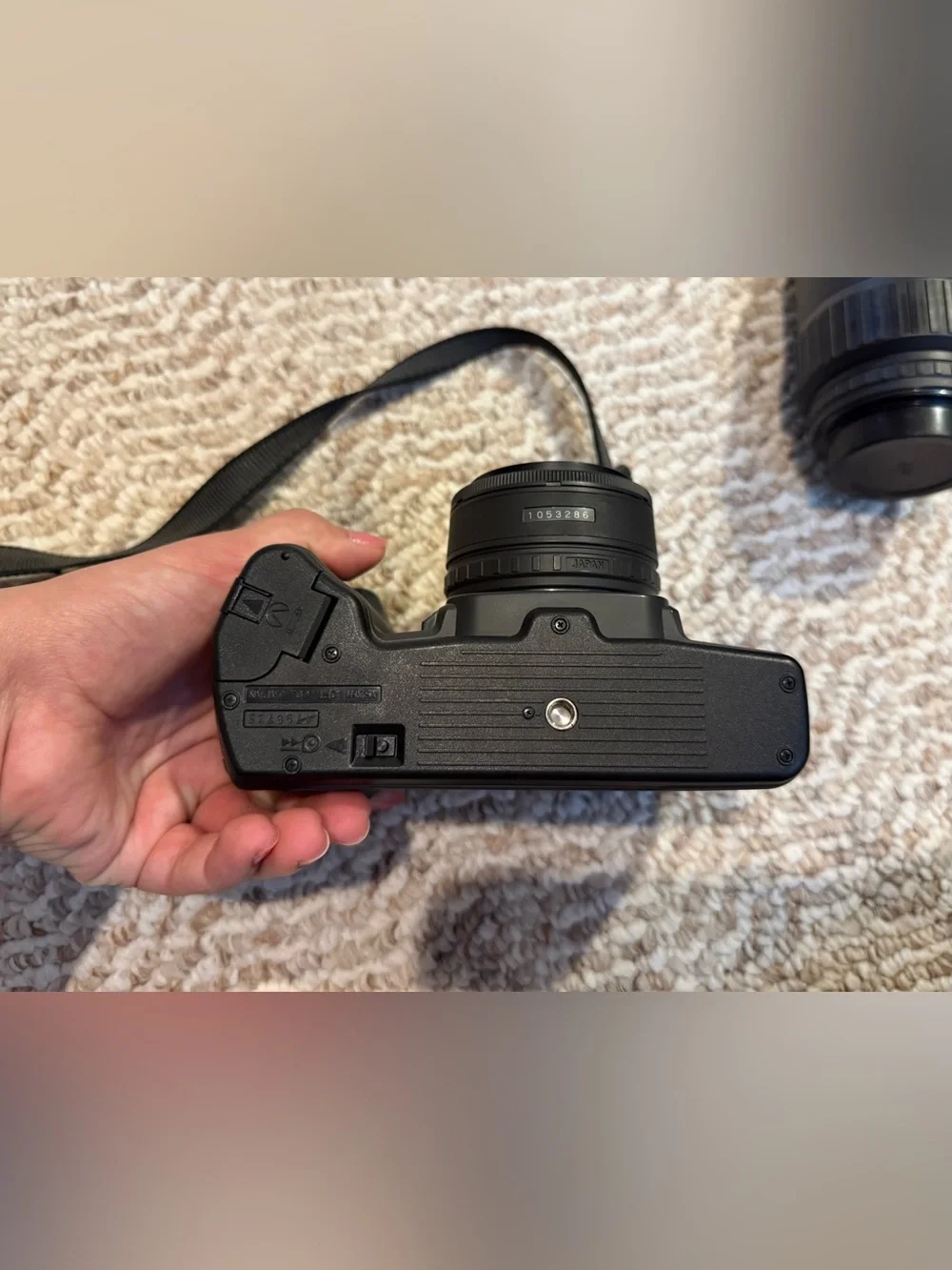 Pentax SF10 Black 35mm Film SLR Camera with 2 Lens’s